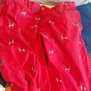 Polo by Ralph Lauren Red Dog Print Men Shorts